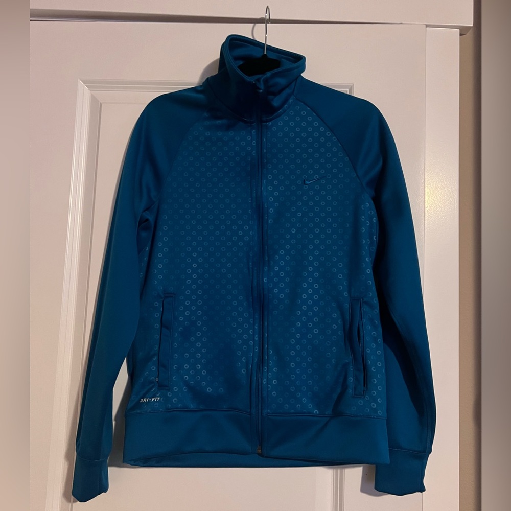 Nike Dri-fit Teal Track Jacket